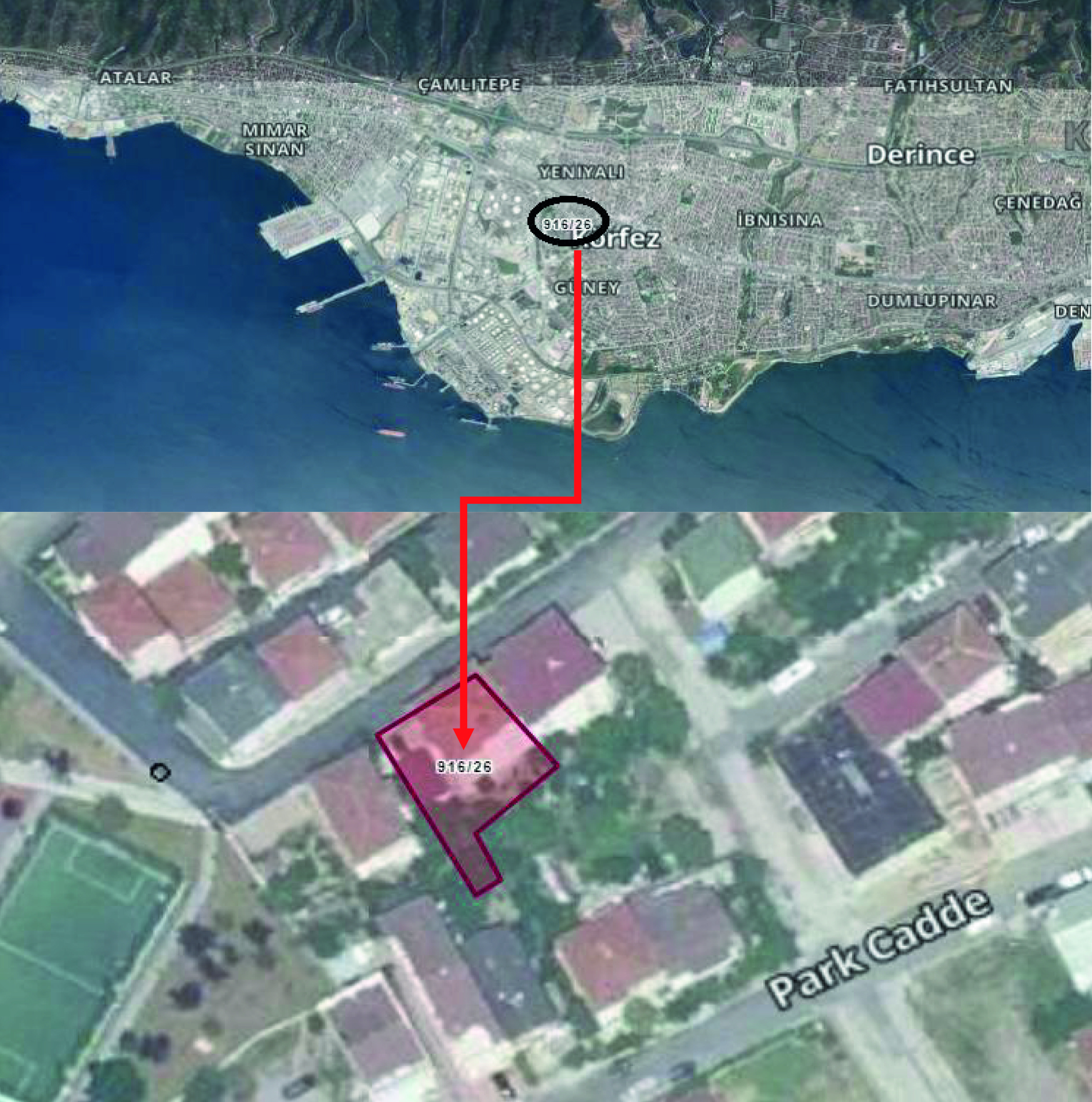 KÖRFEZ, BARBAROS MAH. ASANSÖRLÜ 2+1 DAİRELER.