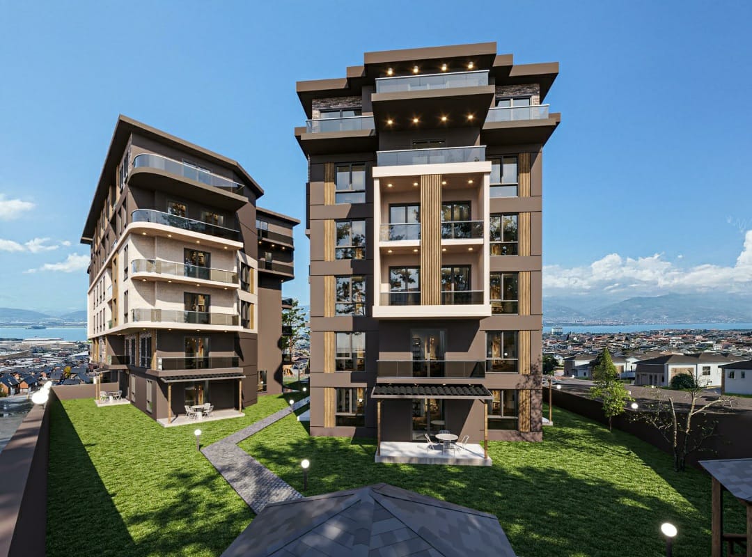 DERİNCE ÇINARLI PANORAMA PARK SİTESİ PROJEDEN SATILIK 1+1 DAİRE