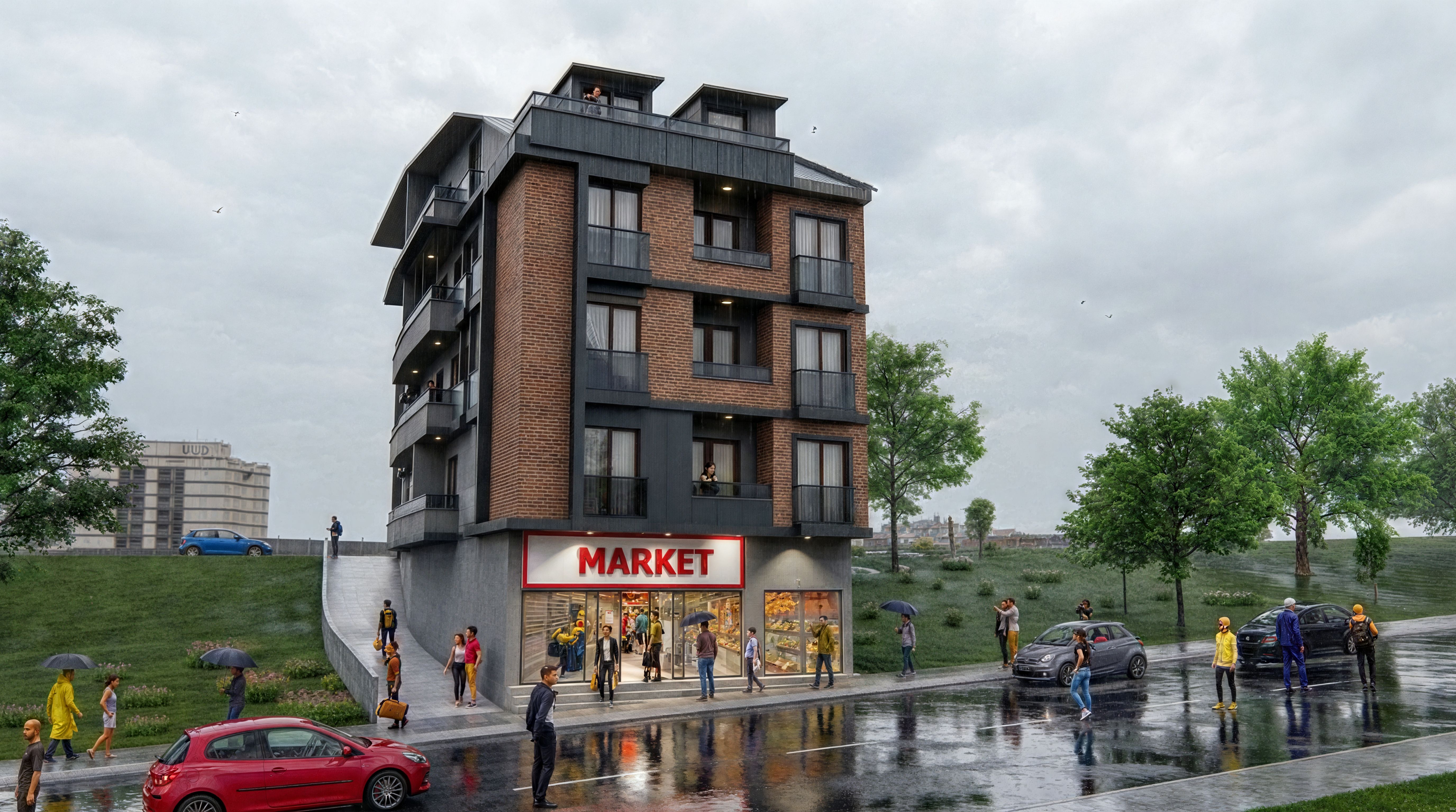 KURUÇEŞME MERKEZ'DE 2+1 SATILIK DAİRE