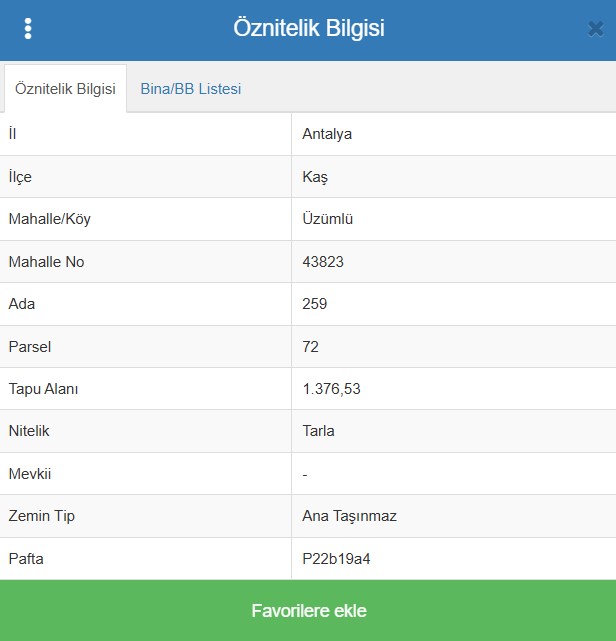 GEBMASTERDAN ANTALYA KAŞ KALKAN ÜZÜMLÜ'DE VİLLALAR BÖLGESİNDE YATIRIMLIK FIRSAT TARLA